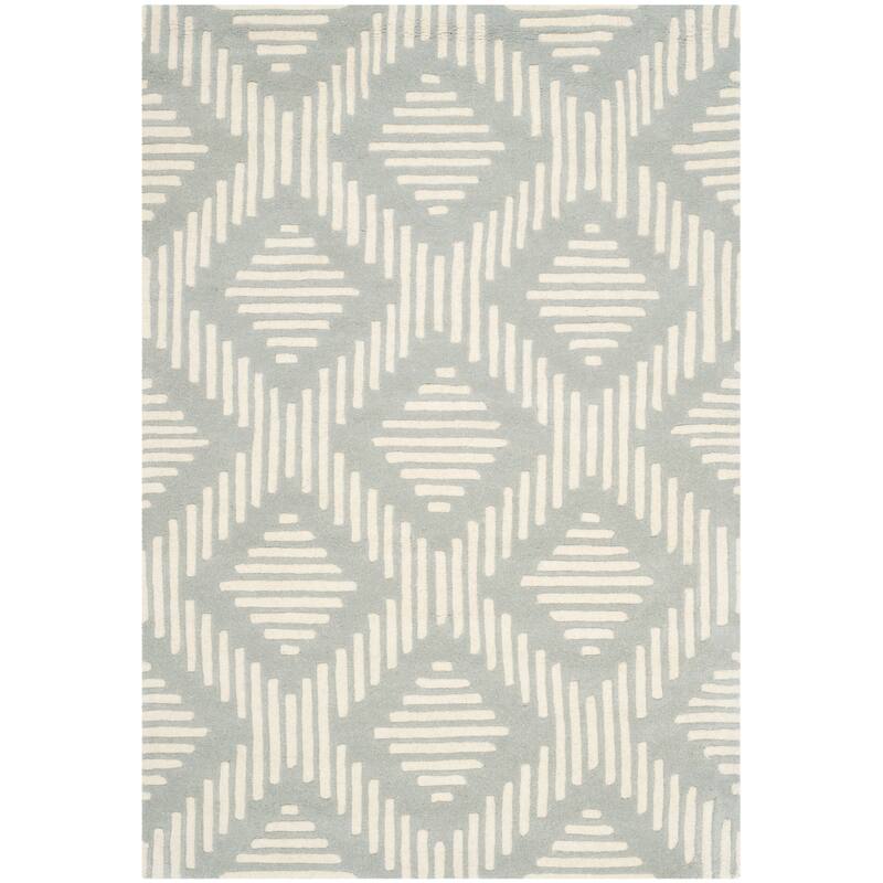 SAFAVIEH Handmade Chatham Onerva Modern Moroccan Wool Rug