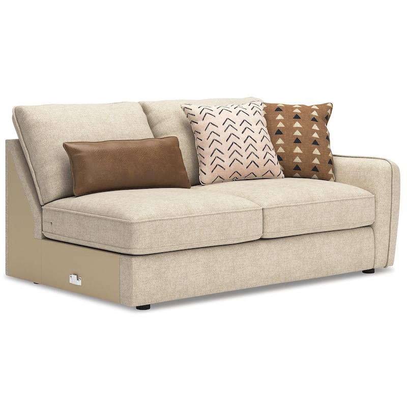 Signature Design by Ashley Seyler Beige 4-Piece Sectional - 119" W x 151" D x 39" H