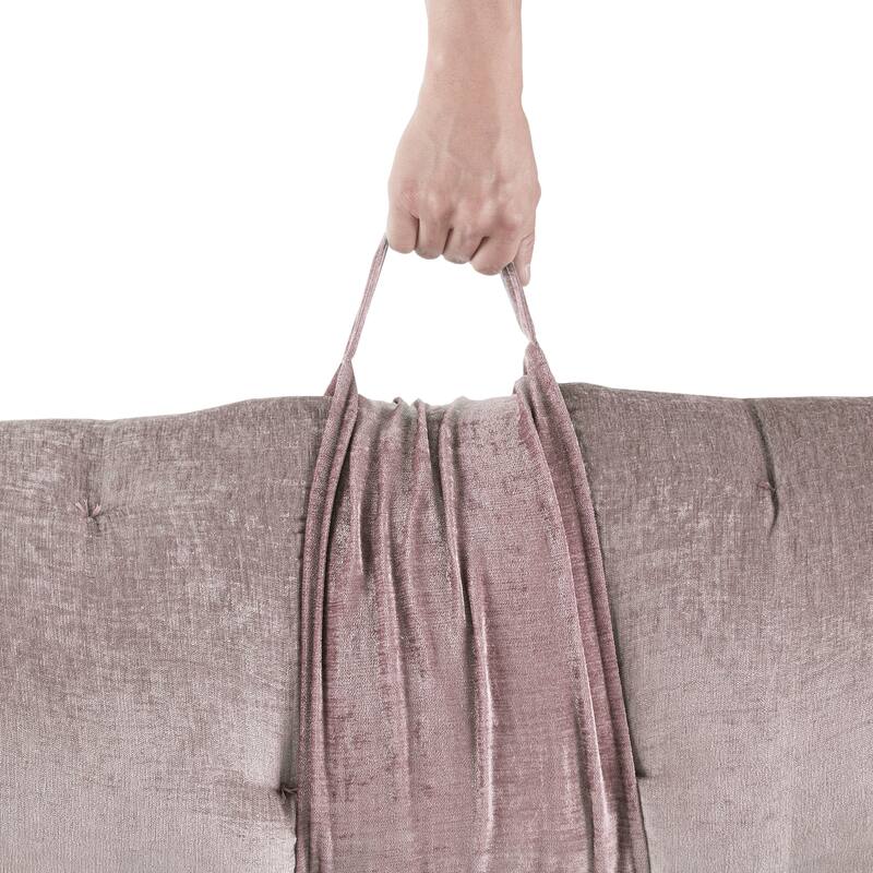 Intelligent Designs Arwen Poly Chenille Lounge Floor Pillow