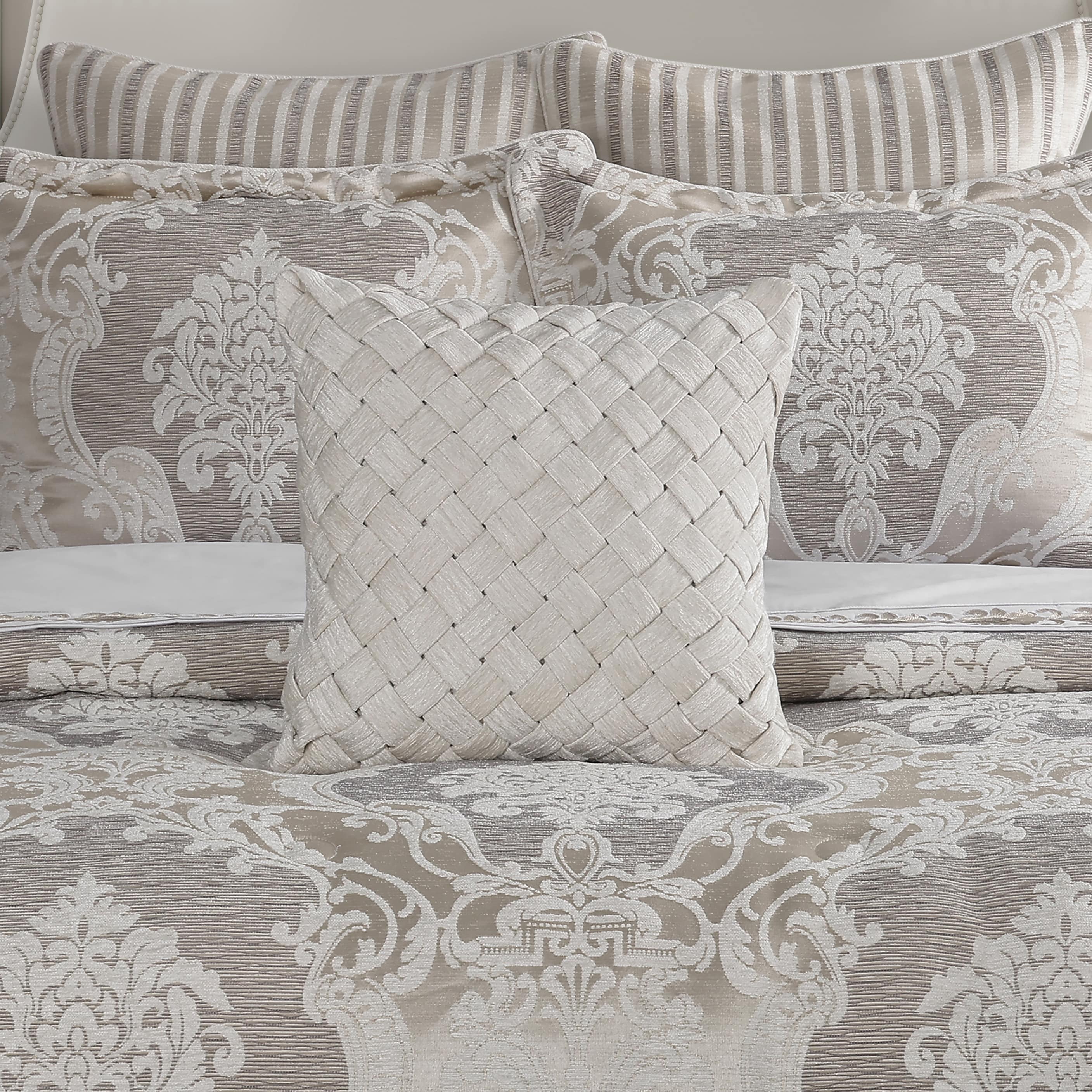 Queensbury 18" Square Decorative Throw Pillow