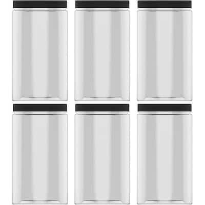 Clear Plastic Jars