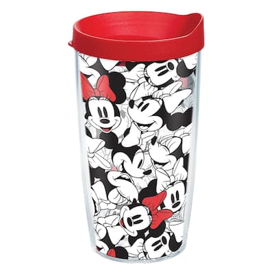 Tervis Disney - Minnie Expressions Made in USA Double Walled Insulated Travel Tumbler, Classic