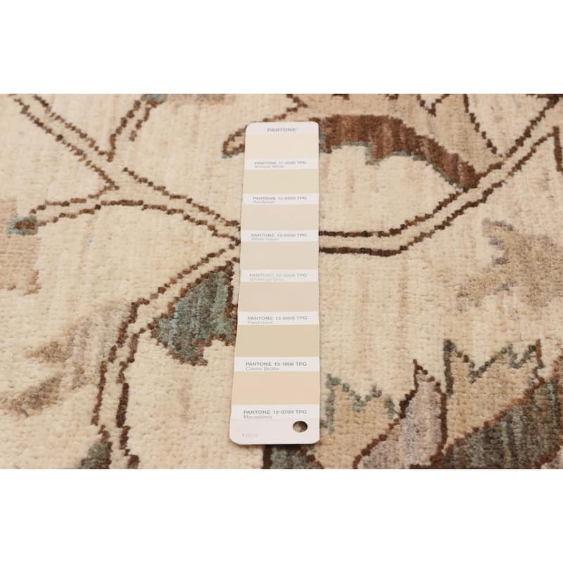 ECARPETGALLERY Hand-knotted Chobi Finest Cream Wool Rug - 5'11 x 8'9