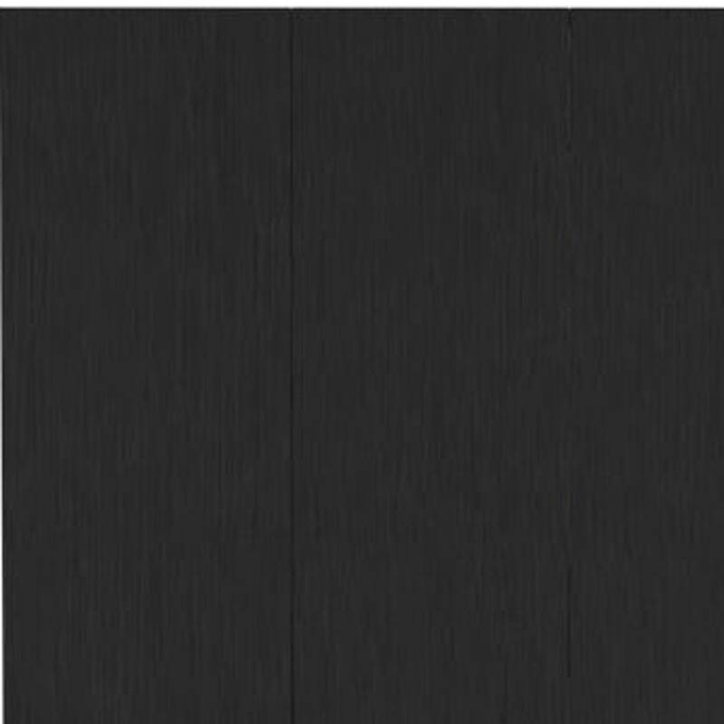 HomeRoots Two Piece Brown and Black Bedroom Set