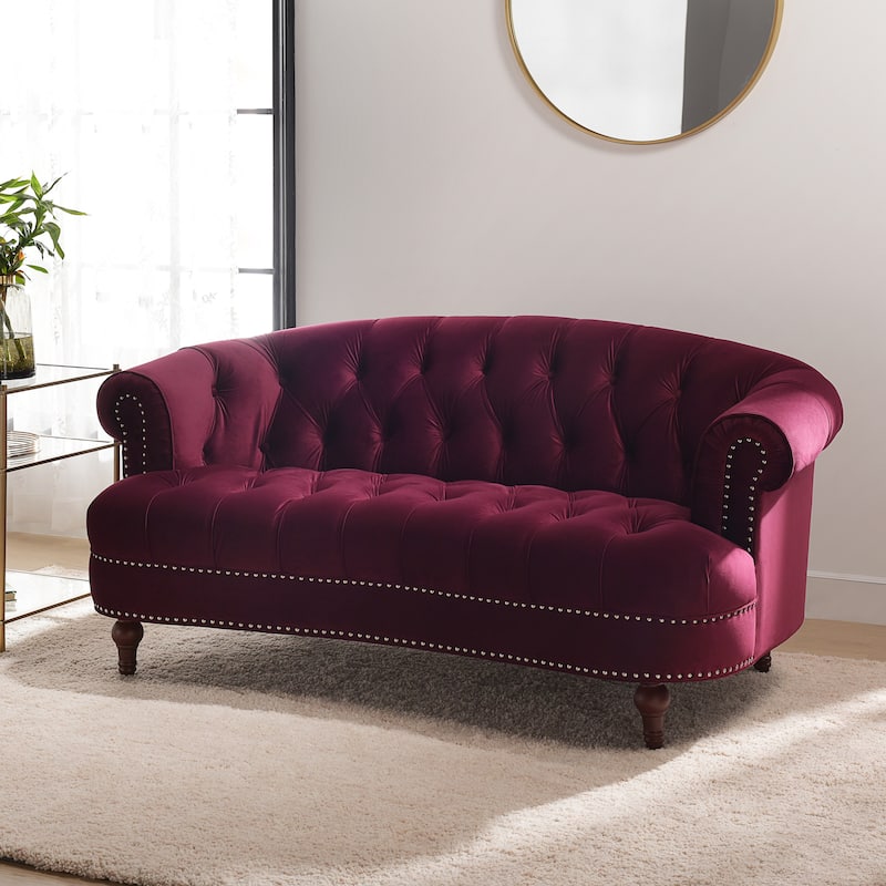 La Rosa 68.5" Chesterfield Loveseat