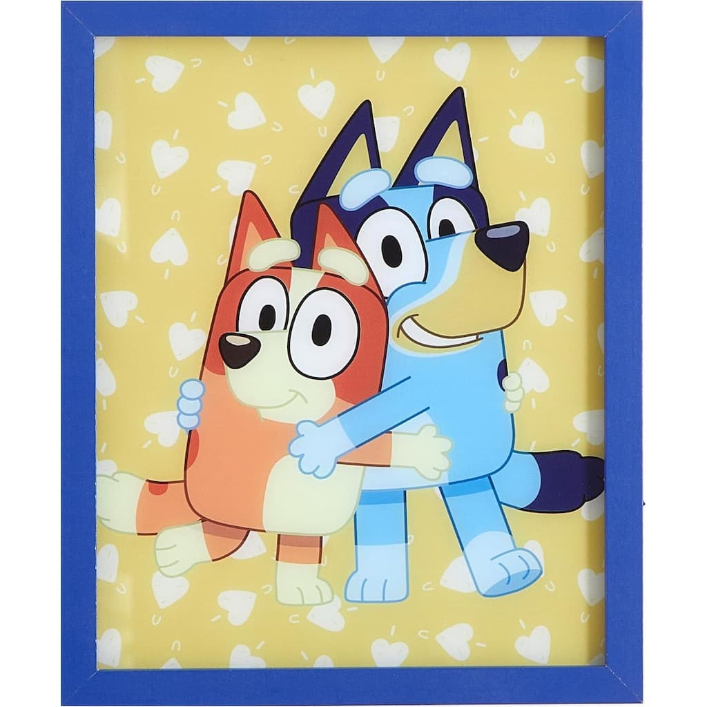 Bluey and Bingo LED Dual Wall Art