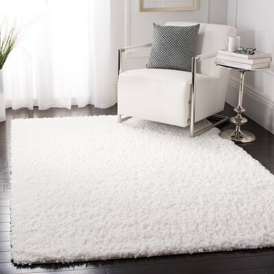 SAFAVIEH August Shag Veroana Solid 1.5-inch Thick Rug