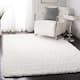 SAFAVIEH August Shag Veroana Solid 1.5-inch Thick Rug - 3' x 5' - White