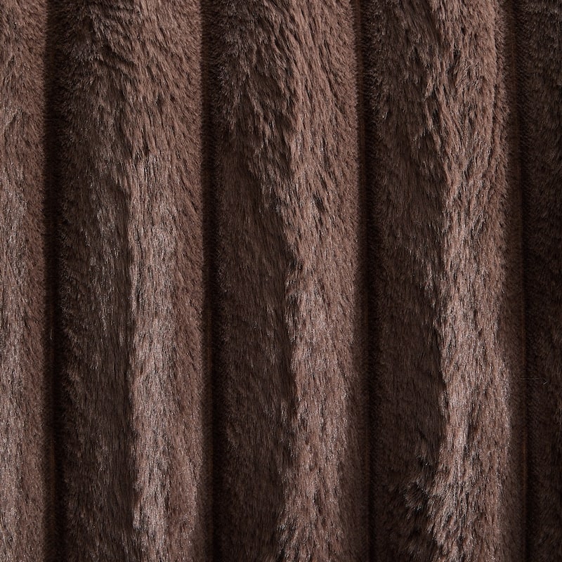 Power Reclining Chair Fabric Two Tones with USB and Padded Seats