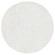 preview thumbnail 93 of 121, SAFAVIEH Handmade Micro-Loop Courteney Transitional Wool Rug 5' Round - Ivory/Grey