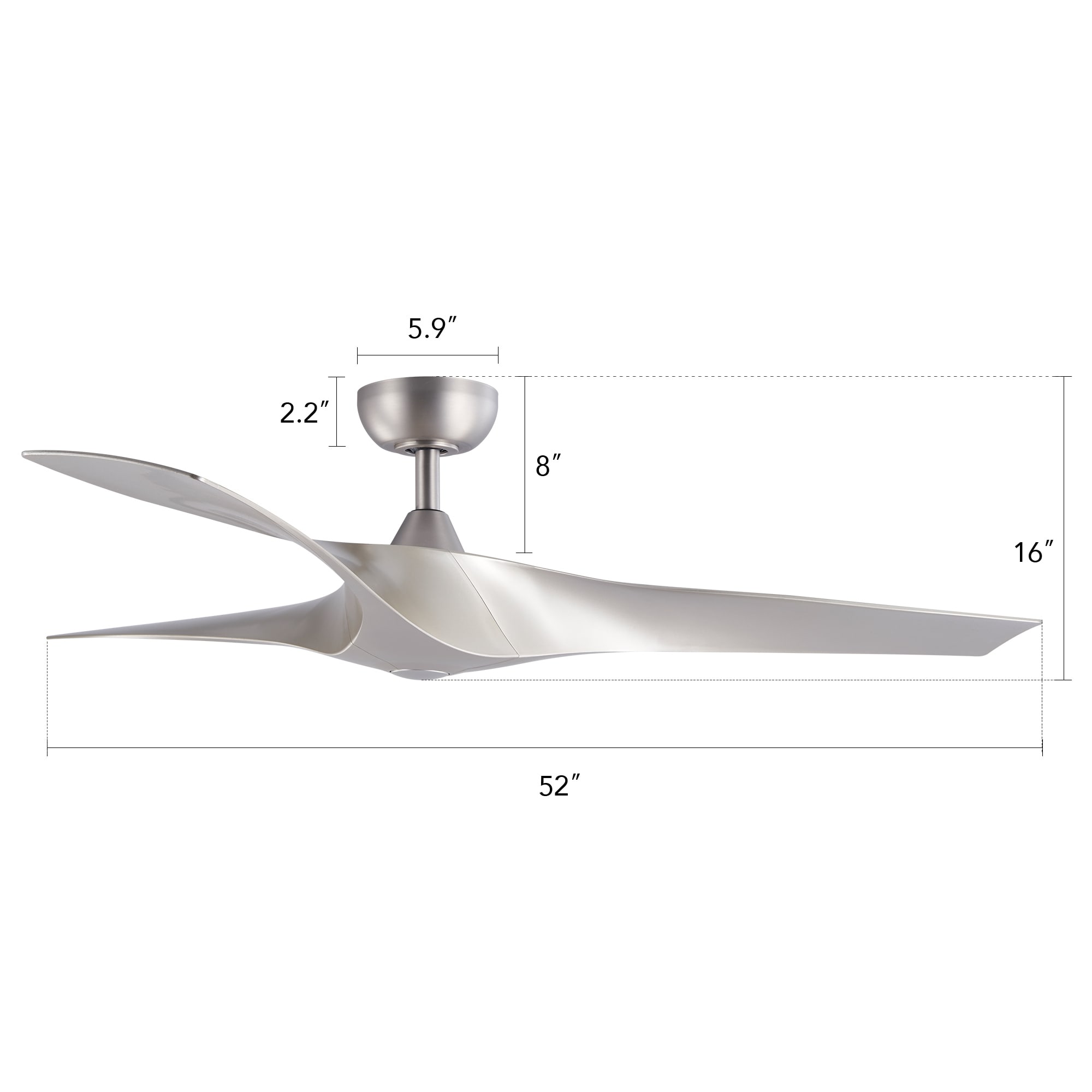 thumbnail image 2 of RC Boat 3-Blade Copper Propeller - 2mm Shaft, 12mm-23mm Sizes, Left/Right Hand Options 2 of 12