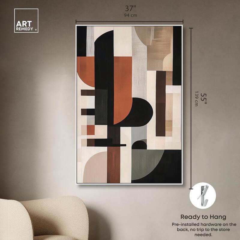 Jahns' Abstraction I Canvas by Art Remedy