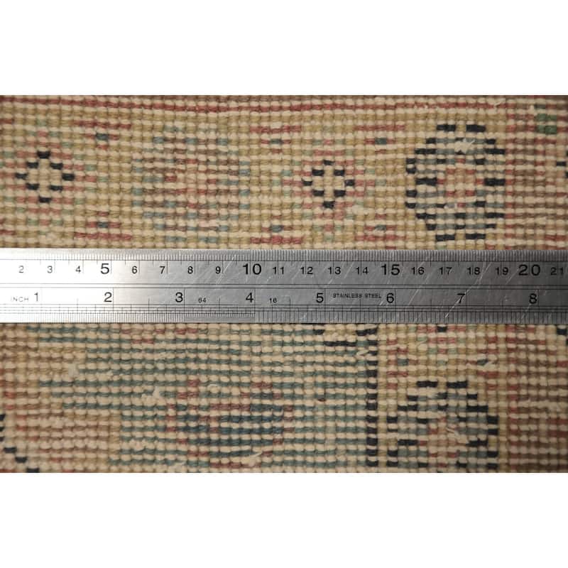 Hand Knotted Oriental 100% Wool Carpet Traditional Medallion Purples Tabriz Area Rug - 6' 5'' X 4' 4''
