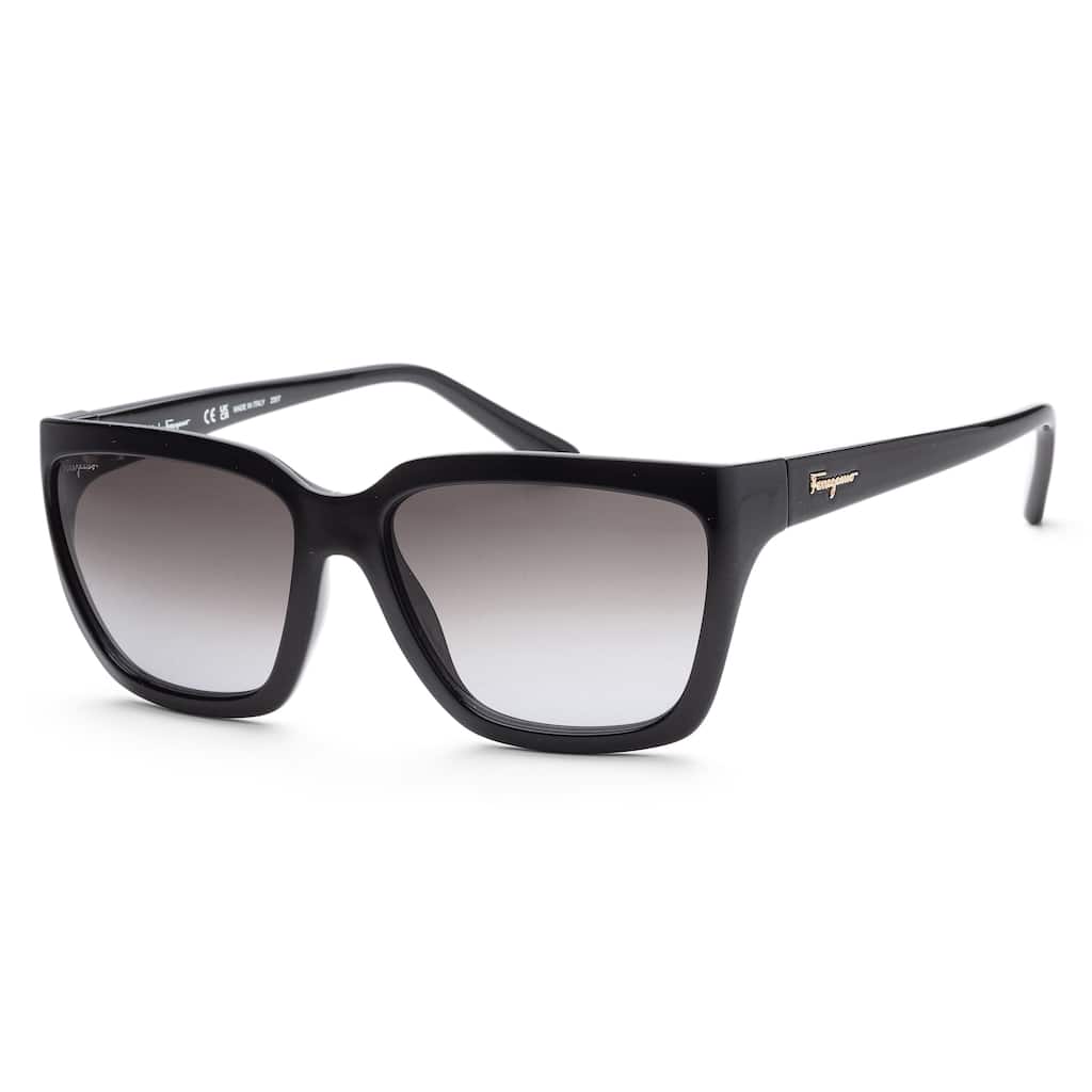 Ferragamo Women's Fashion 59mm Black Sunglasses SF1018S-001
