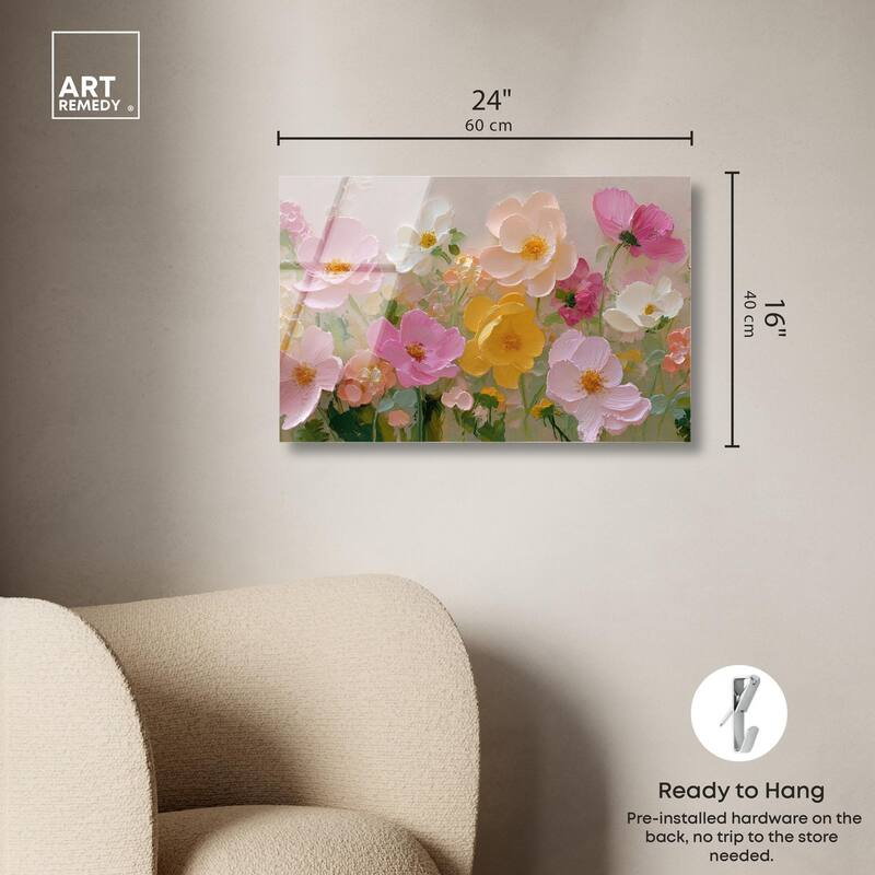 Expressed in Petals II Acrylic by Art Remedy, Ready to Hang