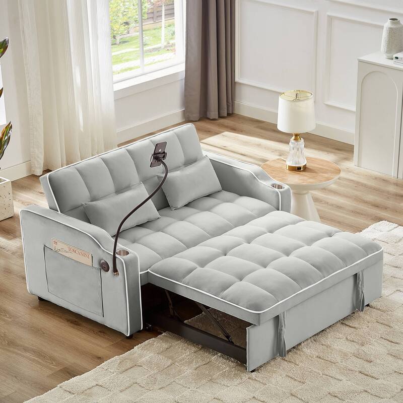 Adjustable Backrest Multifunctional Sofa Bed 3 Lengths Available