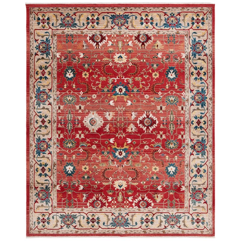 Lauren Ralph Lauren Ines Traditional Oriental Rug - 8' x 10' - Red/Beige