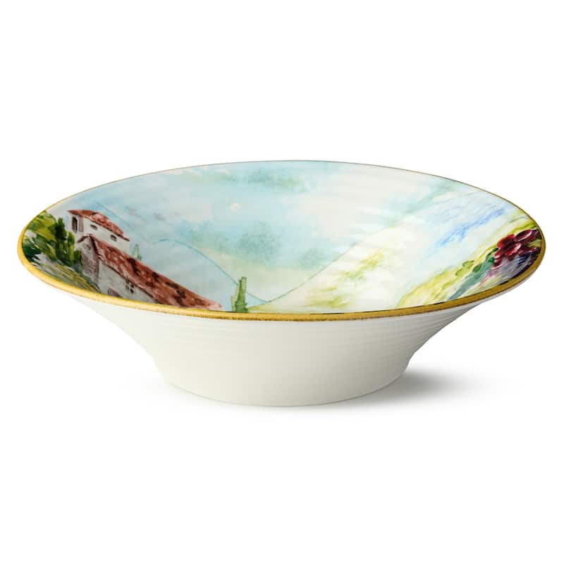 Certified International Tuscany Pasta Bowl 13" x 3.25",108 oz. - 13'' W x 13'' D x 3.25'' H