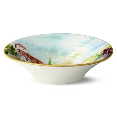 Certified International Tuscany Pasta Bowl 13" x 3.25",108 oz. - 13'' W x 13'' D x 3.25'' H
