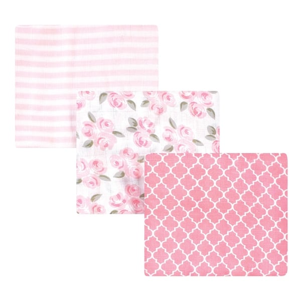 slide 1 of 1, Little Treasure Baby Girl Cotton Muslin Swaddle Blankets, Beyoutiful, One Size - Beyoutiful - One Size One Size - Beyoutiful