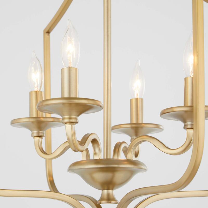 Quorum International 8021-4 Maryse 4 Light 18" Wide Taper Candle