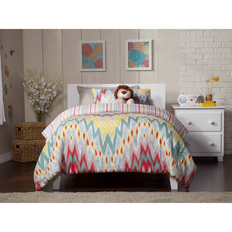 Platform Bed Frame with Footboard - Modern Style Bed