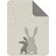 preview thumbnail 2 of 1, IBENA 'Best Bunny Friends' Baby Blanket