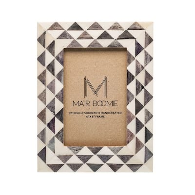 Varuna Frame - Gray 4" x 6" - 6.5" L, 8.5" H