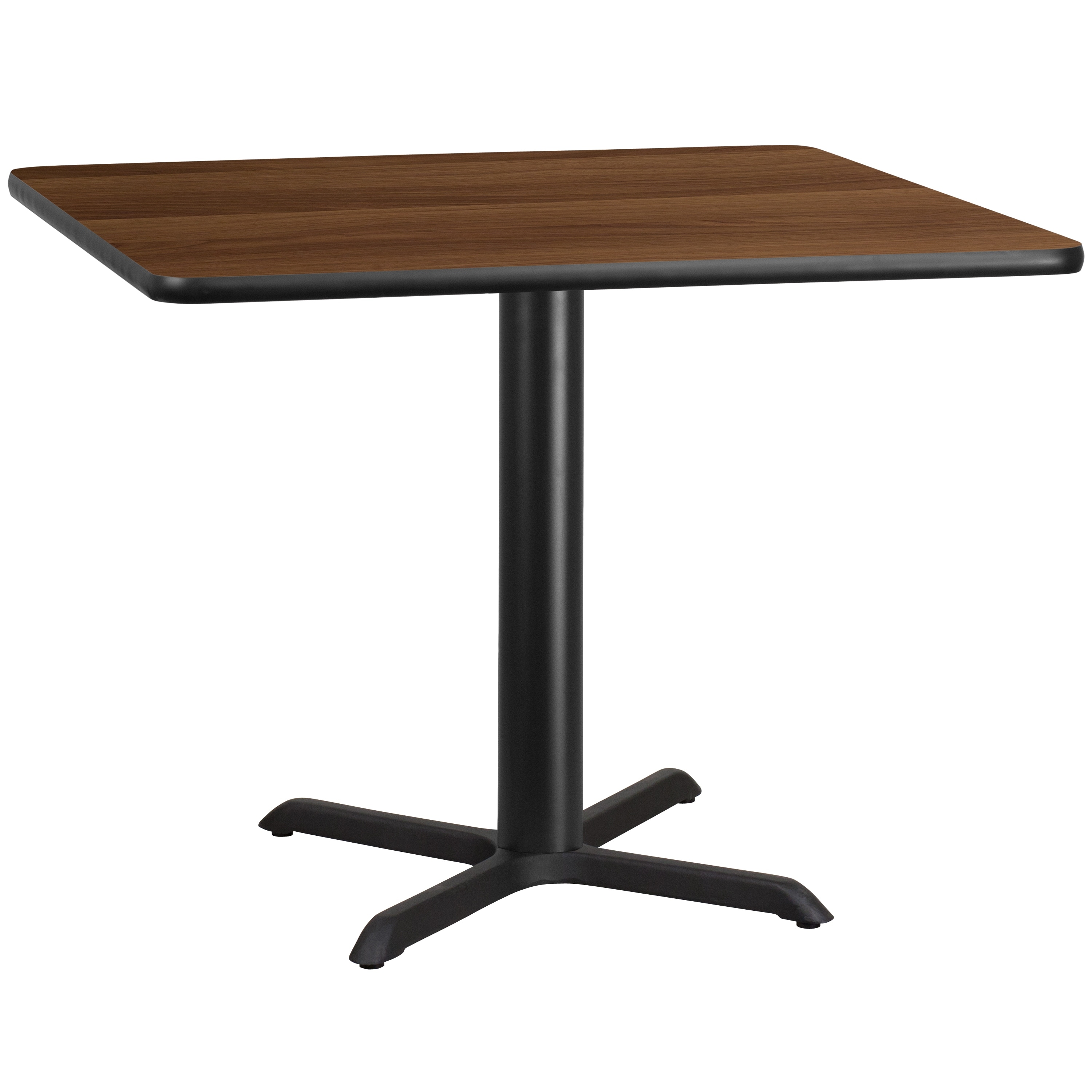 42'' Square Laminate Table Top with 33'' x 33'' Table Height Base - 42"