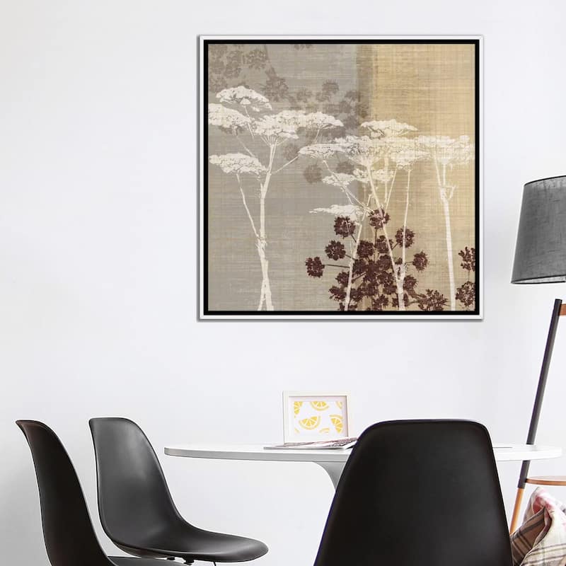 iCanvas "Lace I" by Tandi Venter Framed