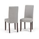 preview thumbnail 22 of 111, WYNDENHALL Normandy Transitional Parson Dining Chair (Set of 2) - 18.1"w x 18.5" d x 39.4" h