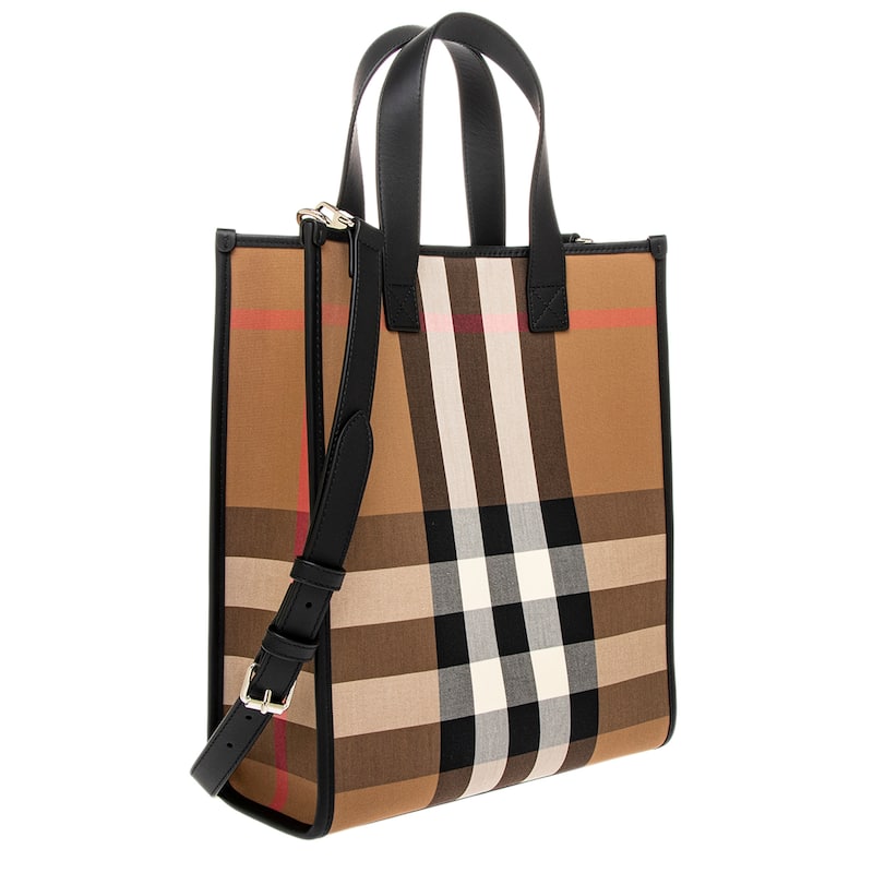 Burberry Men's Small Check Tote