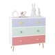preview thumbnail 19 of 38, Kids 3 Drawer Dresser, Baby Nightstand for Bedroom,Storage Cabinet for Toddler Child for Living Room,Toddler Room, Nursery