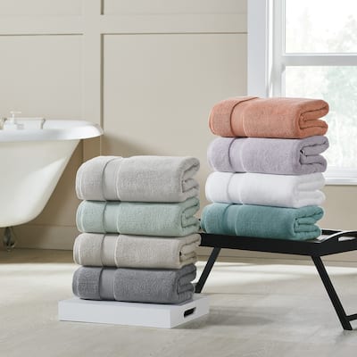 Modern Threads Luxury 6-Piece Cotton Quick-Dry Towel Set