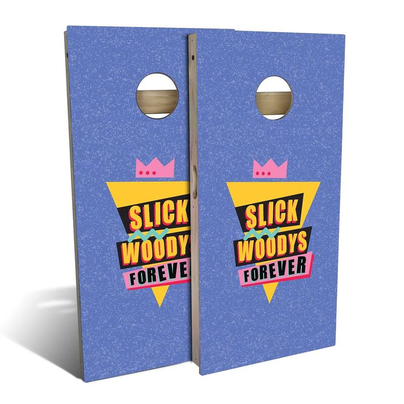90s Forever Outdoor Cornhole Board Set