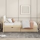 preview thumbnail 8 of 7, Twin Size Wooden Platform Bed Frame with Headboard & 2 Storage Drawers