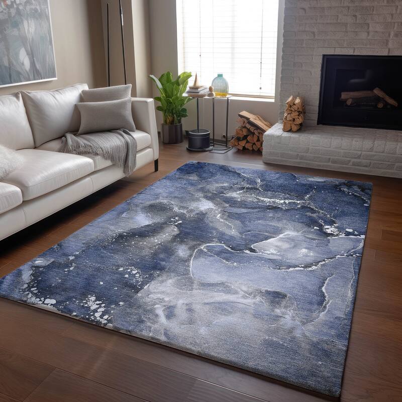 Premium Washable Super Soft Abstract Contemporary Mayfield Rug