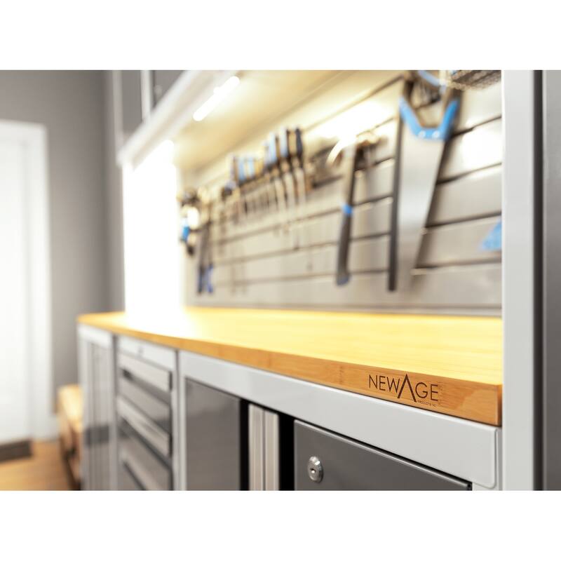 NewAge Products Bold Series 8-pc. Steel Garage Cabinet Set