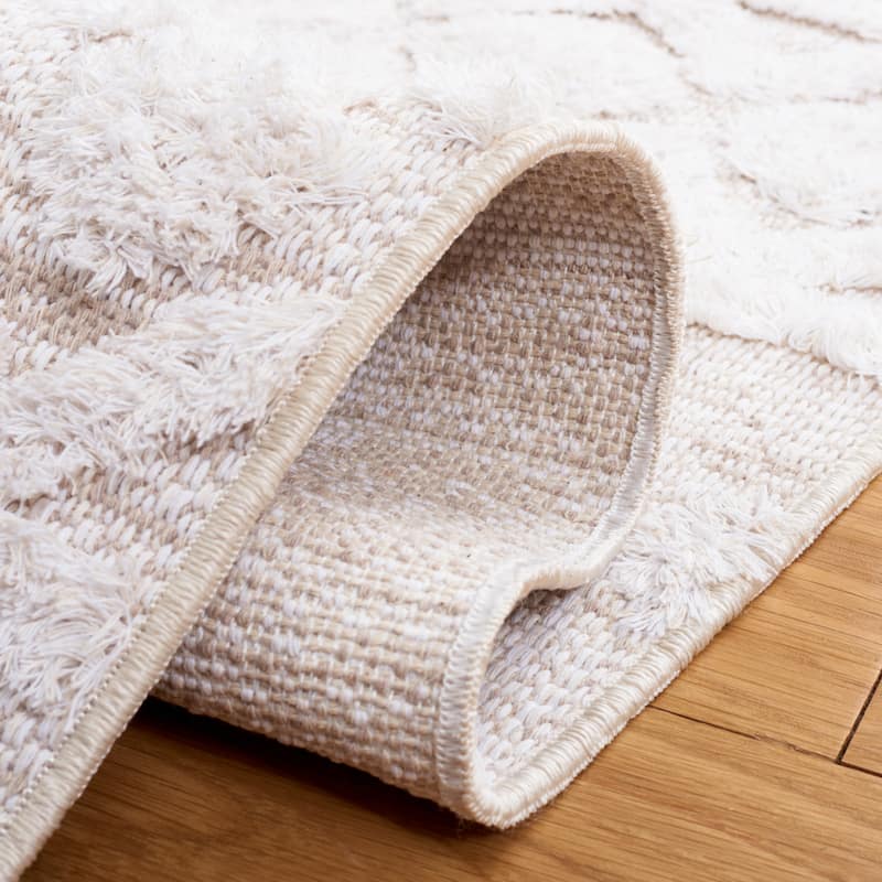 SAFAVIEH Augustine Tahmina Moroccan Boho Fringe Rug