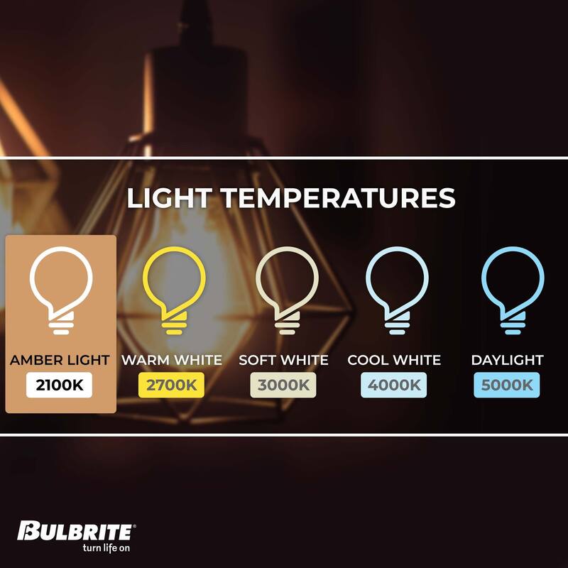 Bulbrite Pack of (4) Dimmable Antique Nostalgic Filament Incandescent Bulb
