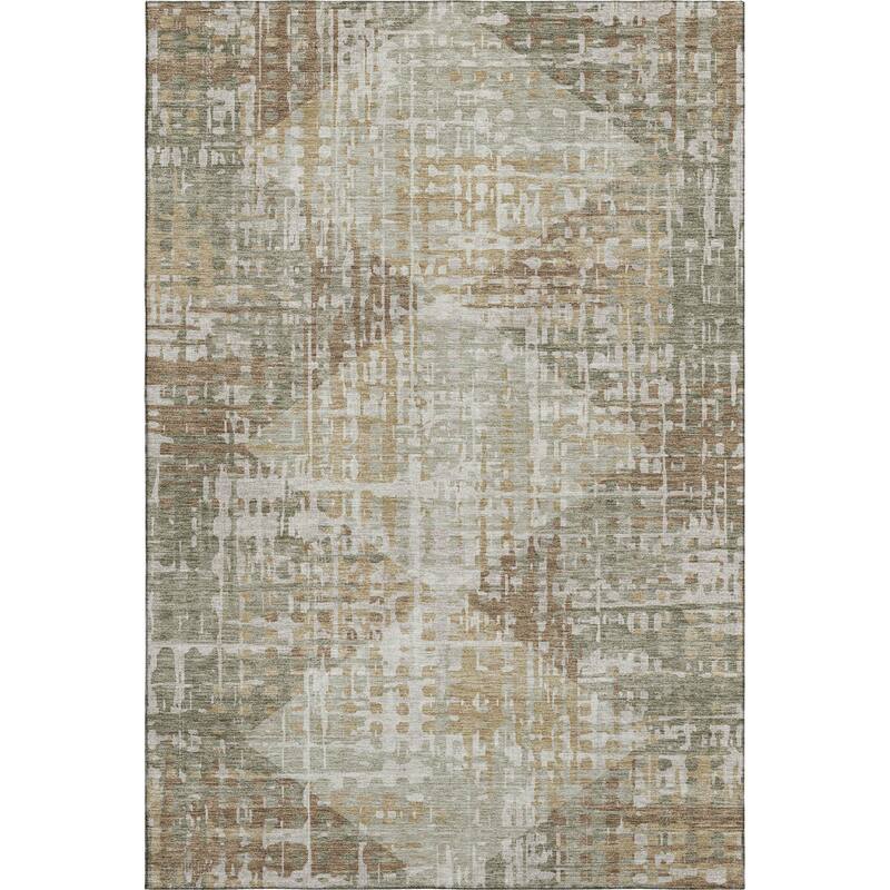 Premium Washable Super Soft Modern Diamonds Mayfield Rug