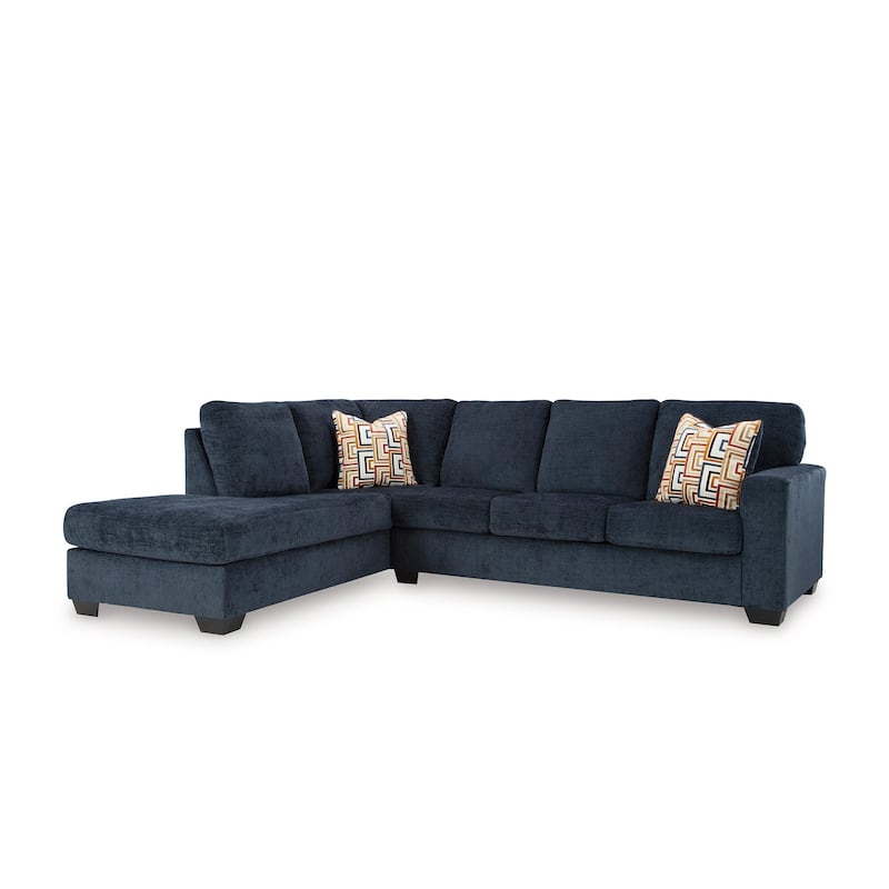 Signature Design by Ashley Aviemore 2-Piece Sectional with Chaise - 110"W x 90"D x 37"H