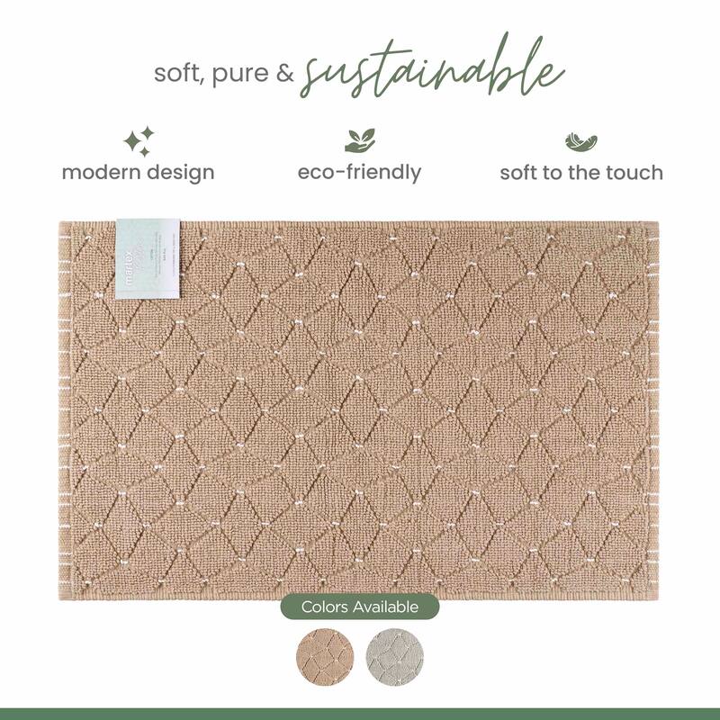 Martex Restore Diamond Geo Bath Rug
