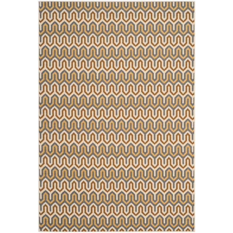 SAFAVIEH Hampton Derwen Modern Indoor/ Outdoor Waterproof Patio Backyard