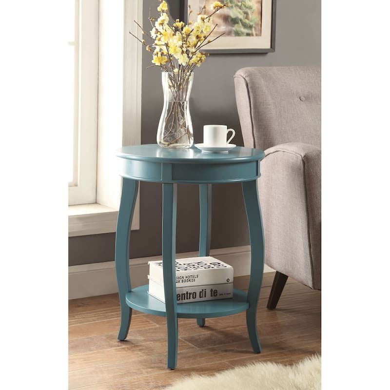 Modern Side Table for living room - Teal