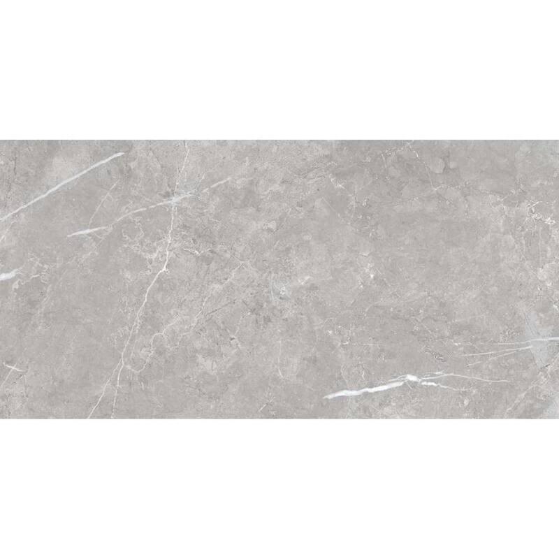 The Tile Life Opera 12x24 Pearl Glossy Porcelain Floor & Wall Tile