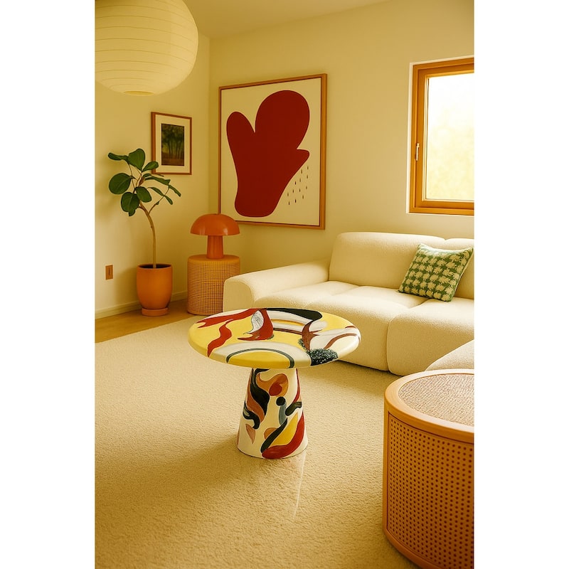 Palette Side Table - 15.8'' H X 19.7'' W X 19.7'' L