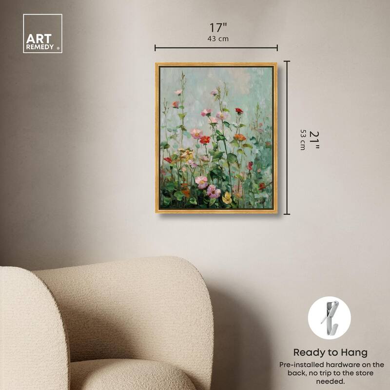 String of Colors I Canvas by Art Remedy