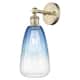 Option Antique Brass / Sapphire Blue