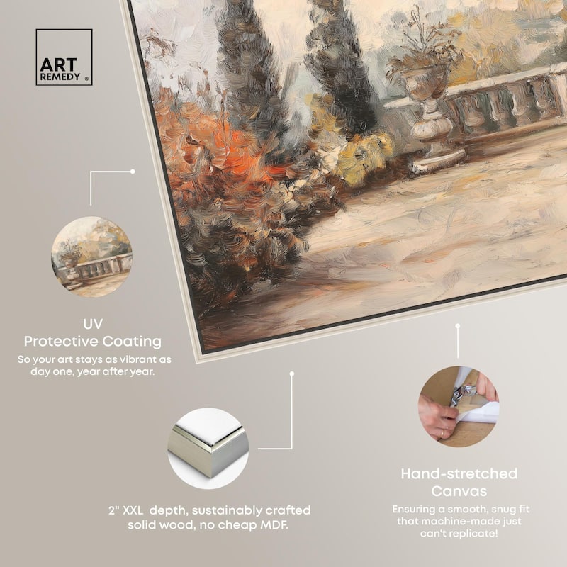 Autumnal Arbor Canvas by Art Remedy